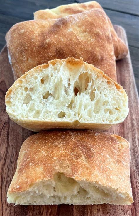 how to make ciabatta rolls and bread at home.